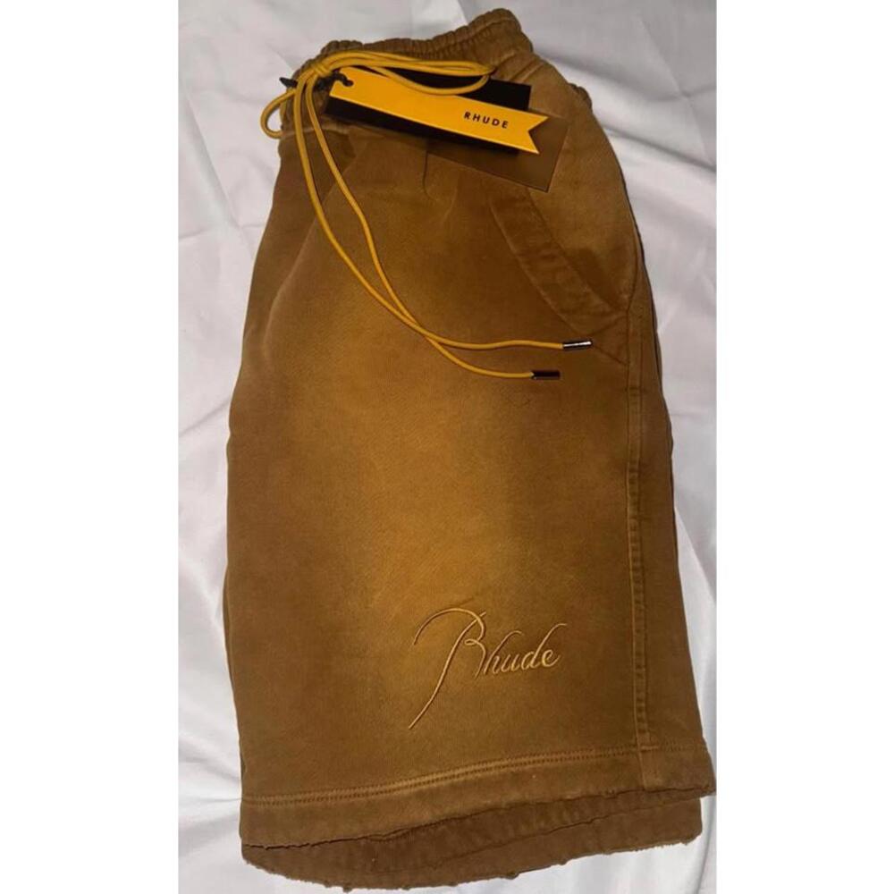 Rhude Caramel Sweatshorts – Brown (New with Tags)